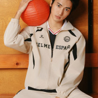 Ветровка KELME Stand-Up Collar Woven Coat Beige - Ветровка KELME Stand-Up Collar Woven Coat Beige