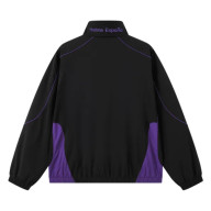 Ветровка KELME Stand-up Collar Woven Coat (Black/Violet) - Ветровка KELME Stand-up Collar Woven Coat (Black/Violet)
