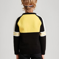 Детский свитшот KELME Boys Sweater (Black/Yellow) - Детский свитшот KELME Boys Sweater (Black/Yellow)