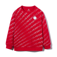 Детский свитшот KELME Round Neck Sweater Red - Детский свитшот KELME Round Neck Sweater Red