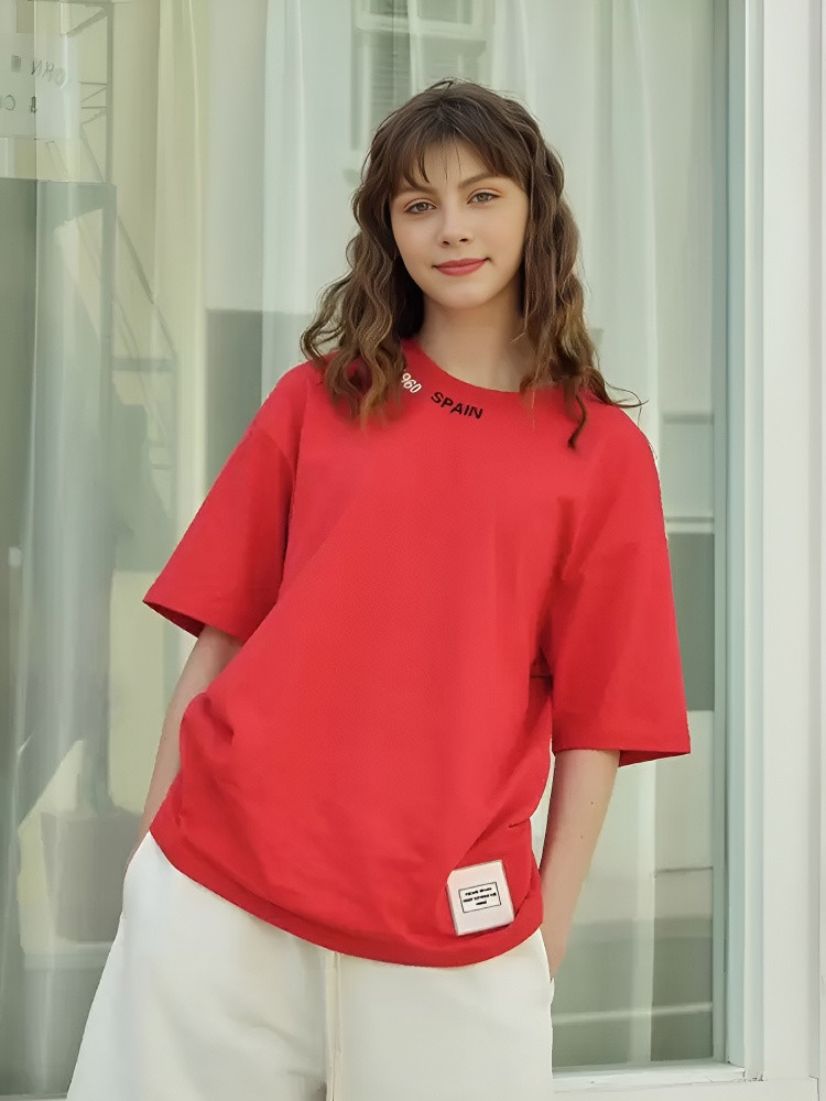 Футболка KELME Round Neck Short T Red