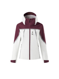 Ветровка KELME Single-layer Windproof Jacket (White/Burgundy)