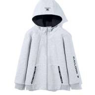 Детская толстовка KELME Boys Cardigan Sweater Grey - Детская толстовка KELME Boys Cardigan Sweater Grey