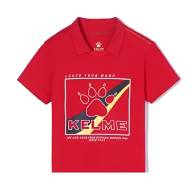Детская футболка KELME Boys Short Sleeve T-Shirt Red - Детская футболка KELME Boys Short Sleeve T-Shirt Red