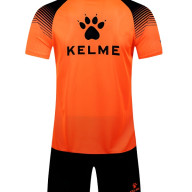 Детская футбольная форма KELME Short Sleeve Football Kid Set (Orange/Black) - Детская футбольная форма KELME Short Sleeve Football Kid Set (Orange/Black)