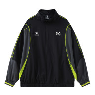 Ветровка KELME Woven Coat (Black/Light Green) - Ветровка KELME Woven Coat (Black/Light Green)