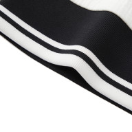 Толстовка KELME Stand-Up Collar Knit Cardigan (White/Black) - Толстовка KELME Stand-Up Collar Knit Cardigan (White/Black)
