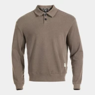 POLO MANGA LARGA MIMETIC MARRÓN - POLO MANGA LARGA MIMETIC MARRÓN