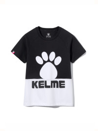 Детская футболка KELME Short Sleeve T-Shirt Kid (White/Black)