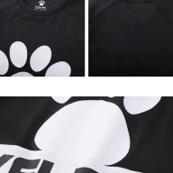 Детская футболка KELME Short Sleeve T-Shirt Kid (White/Black) - Детская футболка KELME Short Sleeve T-Shirt Kid (White/Black)