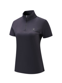 Футболка KELME Half-Open Short-Sleeved T-Shirt Dark Blue