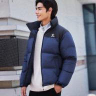 Пуховик KELME Short Down Jacket Dark Blue - Пуховик KELME Short Down Jacket Dark Blue