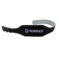Пояс тяжелоатлетическийTORRES, PRL619018L, р.L (120 см), шир. 15 см, нат.прес.кожа, черный - Пояс тяжелоатлетическийTORRES, PRL619018L, р.L (120 см), шир. 15 см, нат.прес.кожа, черный