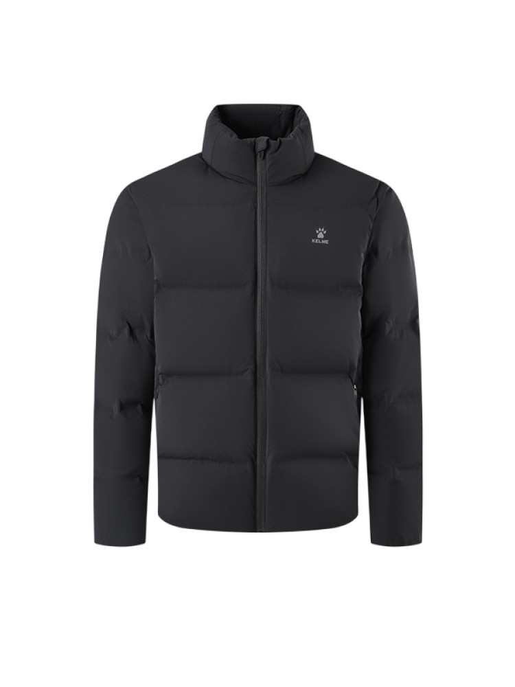 Пуховик KELME Regular Stand-up Collar Down Jacket Black