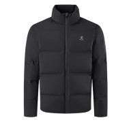 Пуховик KELME Regular Stand-up Collar Down Jacket Black - Пуховик KELME Regular Stand-up Collar Down Jacket Black
