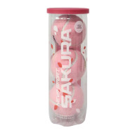 Мяч для падела NS Sakura, UAA2, уп.3 шт, сукно, нат.резина, розовый - Мяч для падела NS Sakura, UAA2, уп.3 шт, сукно, нат.резина, розовый