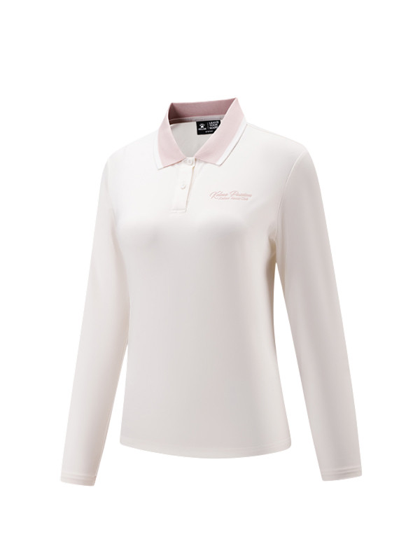 Лонгслив KELME Long-sleeved Polo Shirt Beige