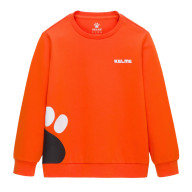 Детский свитшот KELME Round Neck Sweater Orange - Детский свитшот KELME Round Neck Sweater Orange