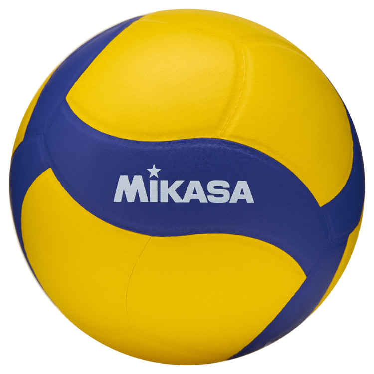 Мяч вол. утяж. MIKASA VT370W, р 5, 18 панелей, синт.кожа (ПУ), вес 370г, клееный, сине-желтый
