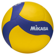 Мяч вол. утяж. MIKASA VT370W, р 5, 18 панелей, синт.кожа (ПУ), вес 370г, клееный, сине-желтый - Мяч вол. утяж. MIKASA VT370W, р 5, 18 панелей, синт.кожа (ПУ), вес 370г, клееный, сине-желтый