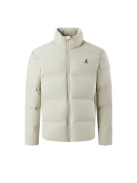 Пуховик KELME Regular Stand-up Collar Down Jacket Beige