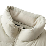 Пуховик KELME Regular Stand-up Collar Down Jacket Beige - Пуховик KELME Regular Stand-up Collar Down Jacket Beige