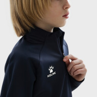 Детская олимпийка KELME Children's Pullover (plus Fleece) Dark Blue - Детская олимпийка KELME Children's Pullover (plus Fleece) Dark Blue