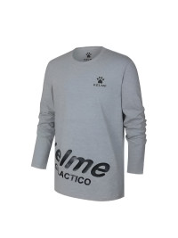Детский лонгслив KELME Boys Long Sleeve T-Shirt Grey