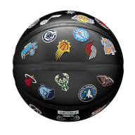 Мяч баск. WILSON NBA All Team Premiere Ball, WZ4028601XB р.7, PU, бутил. камера, черный - Мяч баск. WILSON NBA All Team Premiere Ball, WZ4028601XB р.7, PU, бутил. камера, черный