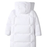 Детский пуховик KELME Girls Long Down Jacket White - Детский пуховик KELME Girls Long Down Jacket White