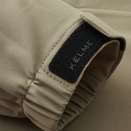 Демисезонная куртка KELME Hooded Fleece-Lined Woven Coat Khaki - Демисезонная куртка KELME Hooded Fleece-Lined Woven Coat Khaki