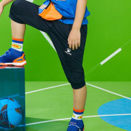 Детские бриджи KELME Knitted Cropped Pants Dark Blue - Детские бриджи KELME Knitted Cropped Pants Dark Blue