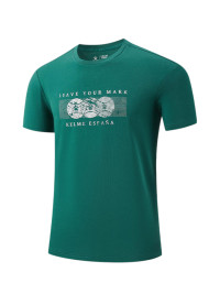 Футболка KELME Crew Neck Short-Sleeved T-Shirt Green