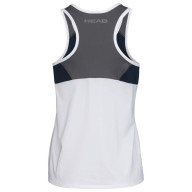 СЦ*Майка жен. HEAD Club 22 Tank Top W 814461-WHDB-L, р.L, 92% полиэстер, 8% эластан, белый - СЦ*Майка жен. HEAD Club 22 Tank Top W 814461-WHDB-L, р.L, 92% полиэстер, 8% эластан, белый