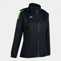 Женский дождевик JOMA ALASKA Черный-зеленый