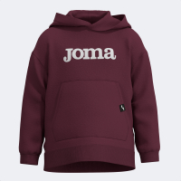 SUDADERA CON CAPUCHA LION ROJO OSCURO