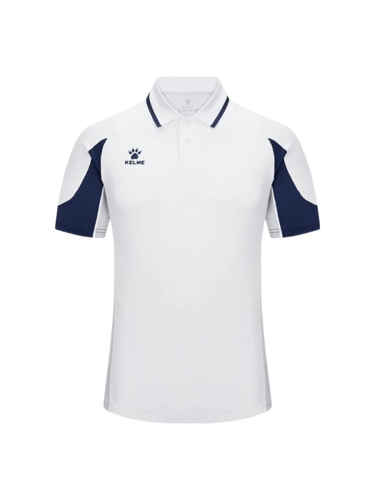 Футболки KELME Short-sleeved Polo Shirt White