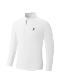 Лонгслив KELME Long-sleeved Polo Shirt White