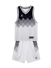 Детская баскетбольная форма KELME Basketball Clothes (White/Black)