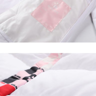 Детский пуховик KELME Girls Mid-Length Down Jacket White - Детский пуховик KELME Girls Mid-Length Down Jacket White