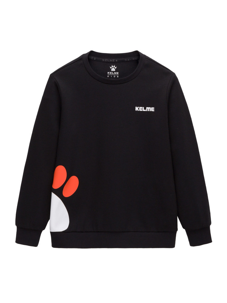 Детский свитшот KELME Round Neck Sweater Black