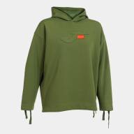 SUDADERA CON CAPUCHA STEP   - SUDADERA CON CAPUCHA STEP  