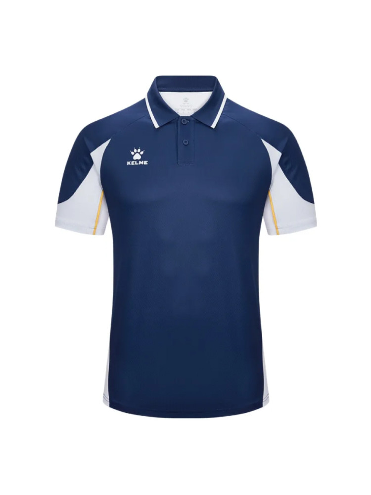 Футболки KELME Short-sleeved Polo Shirt Dark Blue