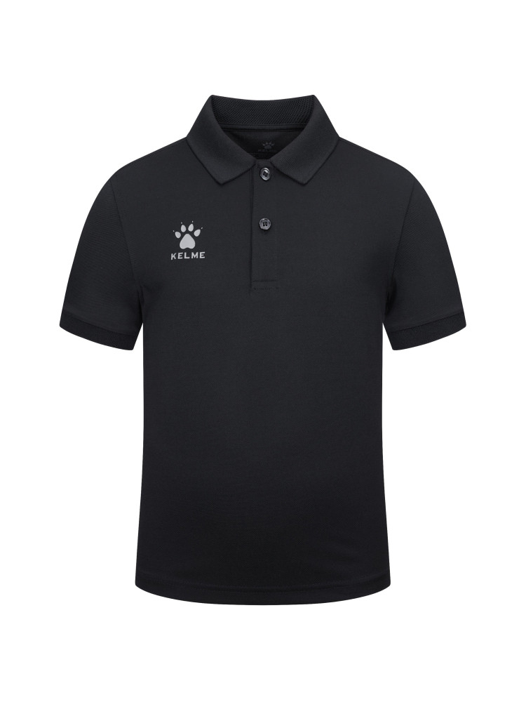 Детская футболка-поло KELME Kids Polo Black