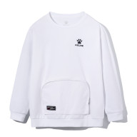 Детский свитшот KELME Round Neck Sweater White - Детский свитшот KELME Round Neck Sweater White