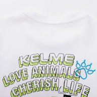 Детский свитшот KELME Round Neck Sweater White - Детский свитшот KELME Round Neck Sweater White