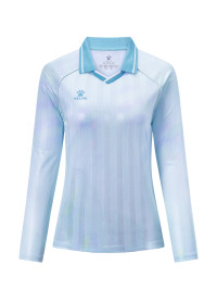 Лонгслив KELME Women's Long-sleeved Training Uniform Light Blue
