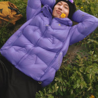 Пуховик KELME Regular Hooded Down Jacket Violet - Пуховик KELME Regular Hooded Down Jacket Violet