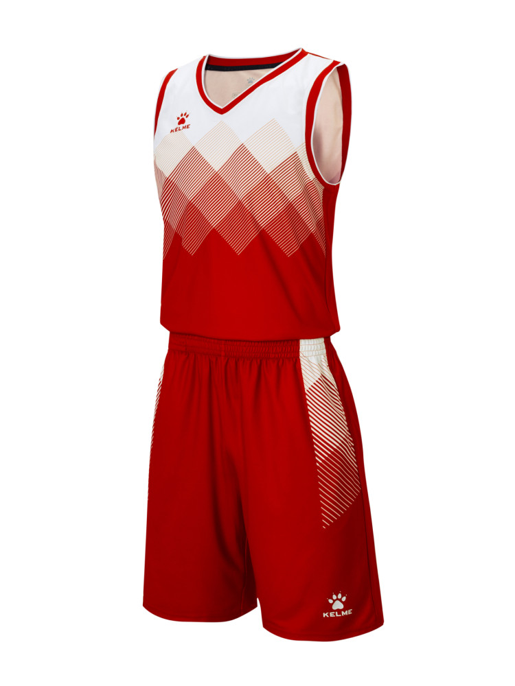 Детская баскетбольная форма KELME Basketball Clothes (Red/White)