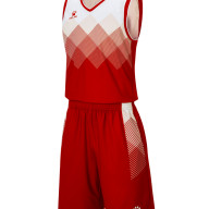 Детская баскетбольная форма KELME Basketball Clothes (Red/White) - Детская баскетбольная форма KELME Basketball Clothes (Red/White)